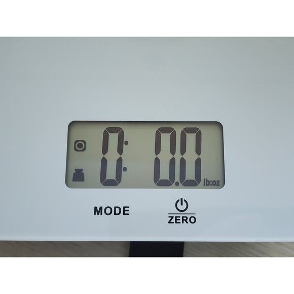 FOOD SCALE-REAL APPEAL-Flat Countertop-Multi Weigh Modes-On/Off Button-Battery - Picture 11 of 14